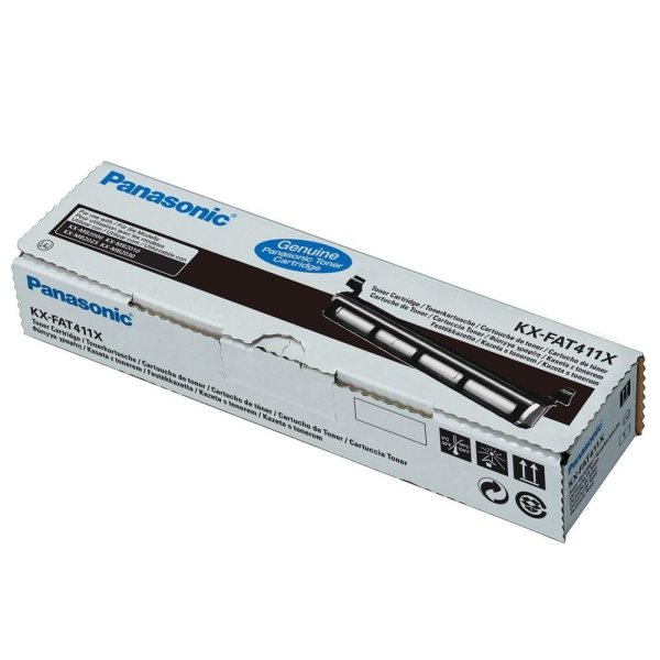 Toner KX-FAT411X PANASONIC nero 2000 PAGINE - originale | stampaperfetta.it