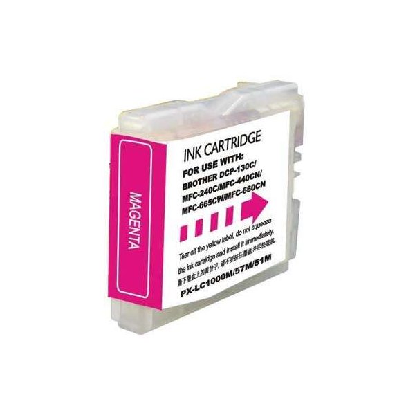 Cartuccia LC-1000M BROTHER magenta 400 PAGINE - compatibile | stampaperfetta.it
