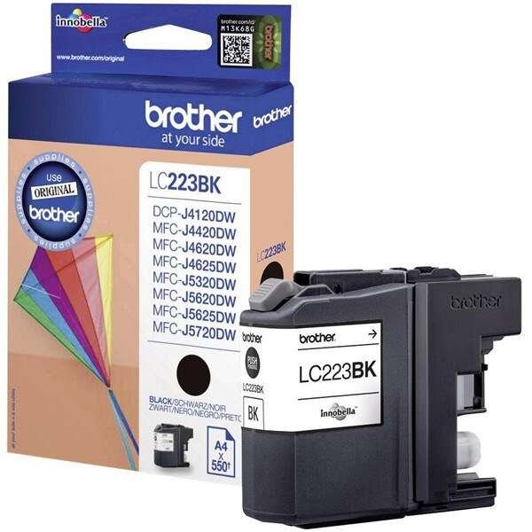 Cartuccia LC-223BK BROTHER nero 550 PAGINE - originale | stampaperfetta.it