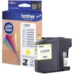 Cartuccia LC-223Y BROTHER giallo 550 PAGINE - originale | stampaperfetta.it