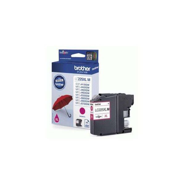Cartuccia LC-225XLM BROTHER magenta 1200 PAGINE - originale | stampaperfetta.it