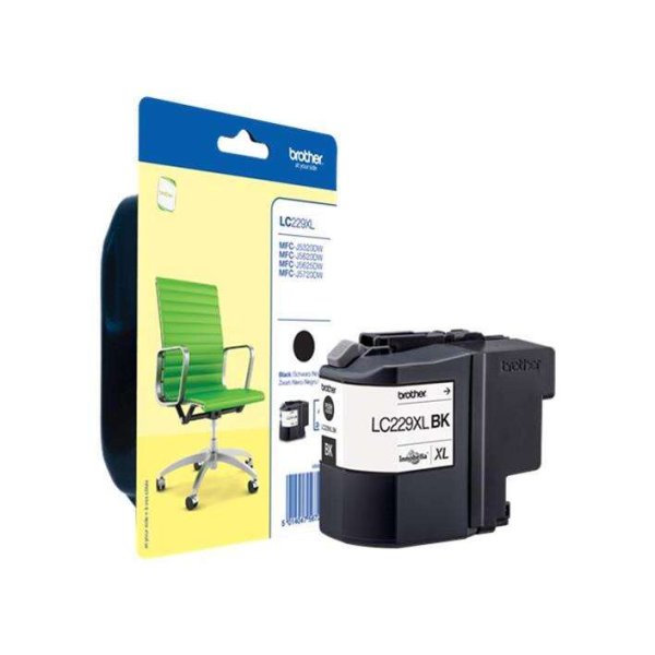Cartuccia LC-229XLBK BROTHER nero 2400 PAGINE - originale | stampaperfetta.it