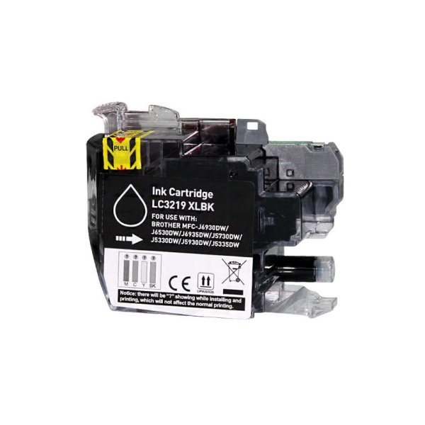 Cartuccia LC-3219XLBK BROTHER nero 3000 PAGINE - compatibile | stampaperfetta.it