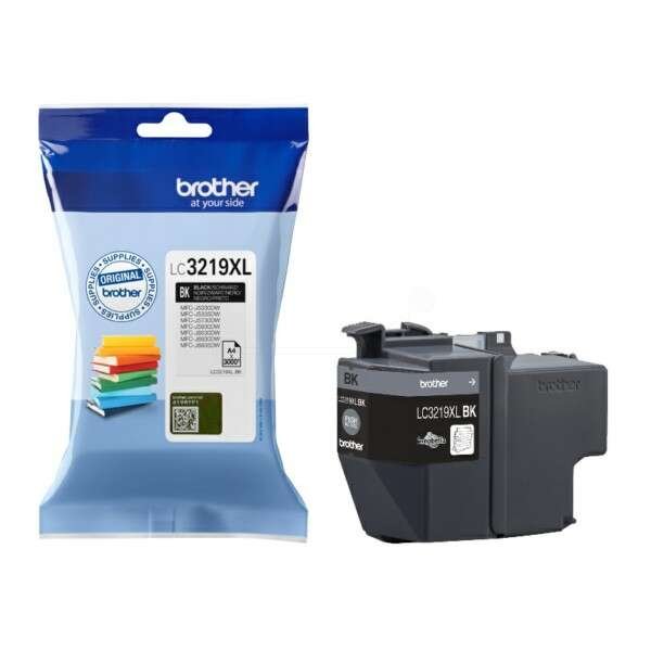 Cartuccia LC-3219XLBK BROTHER nero 3000 PAGINE - originale | stampaperfetta.it