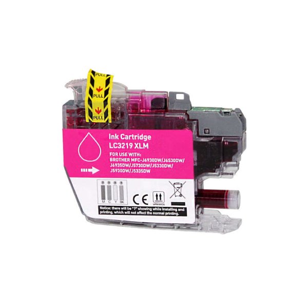 Cartuccia LC-3219XLM BROTHER magenta 1500 PAGINE - compatibile | stampaperfetta.it
