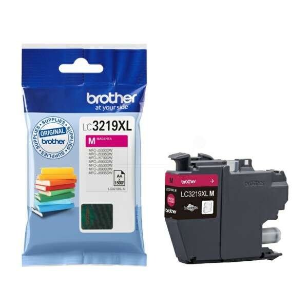 Cartuccia LC-3219XLM BROTHER magenta 1500 PAGINE - originale | stampaperfetta.it