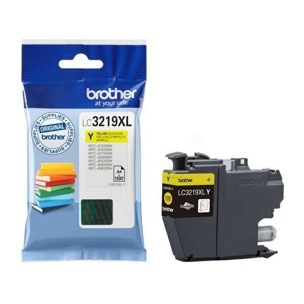Cartuccia LC-3219XLY BROTHER giallo 1500 PAGINE - originale | stampaperfetta.it