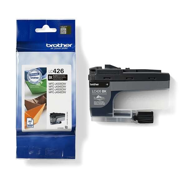 Cartuccia LC-426BK BROTHER nero 3000 PAGINE - originale | stampaperfetta.it