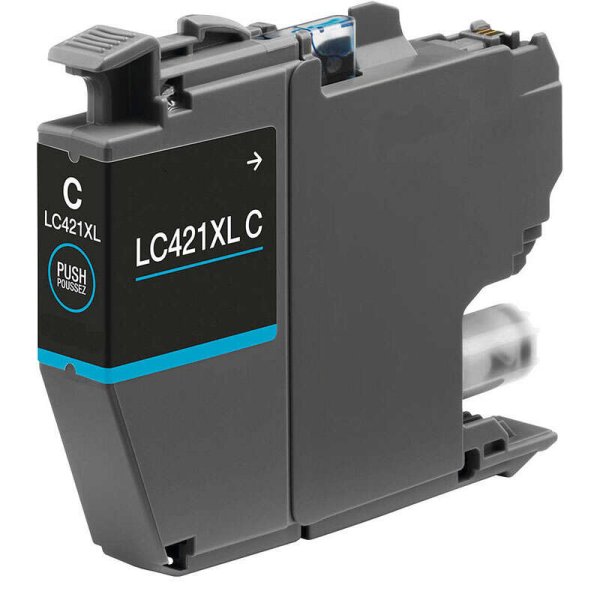 Cartuccia LC421XLC BROTHER ciano 500 PAGINE - compatibile | stampaperfetta.it