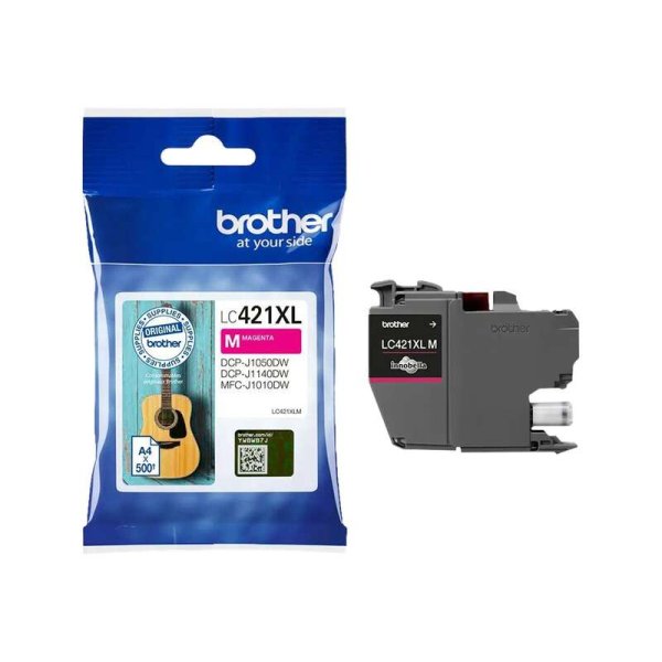 Cartuccia LC421XLM BROTHER magenta 500 PAGINE - originale | stampaperfetta.it