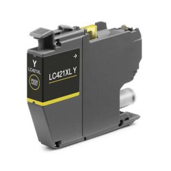 Cartuccia LC421XLY BROTHER giallo 500 PAGINE - compatibile | stampaperfetta.it