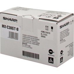 Toner MX-C30GTB SHARP nero 6000 PAGINE - originale | stampaperfetta.it