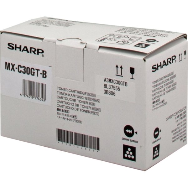 Toner MX-C30GTB SHARP nero 6000 PAGINE - originale | stampaperfetta.it