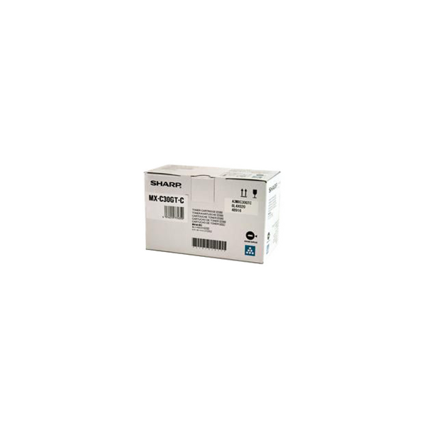 Toner MX-C30GTC SHARP ciano 6000 PAGINE - originale | stampaperfetta.it