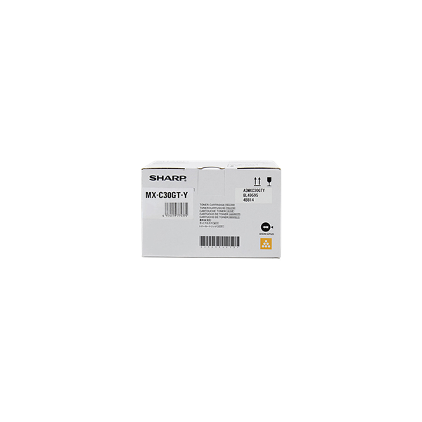 Toner MX-C30GTY SHARP giallo 6000 PAGINE - originale | stampaperfetta.it