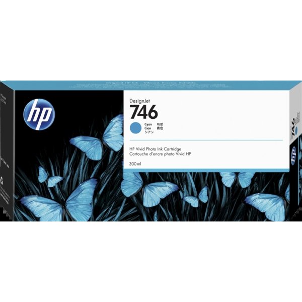 Cartuccia P2V80A HP ciano 300 ML - originale | stampaperfetta.it