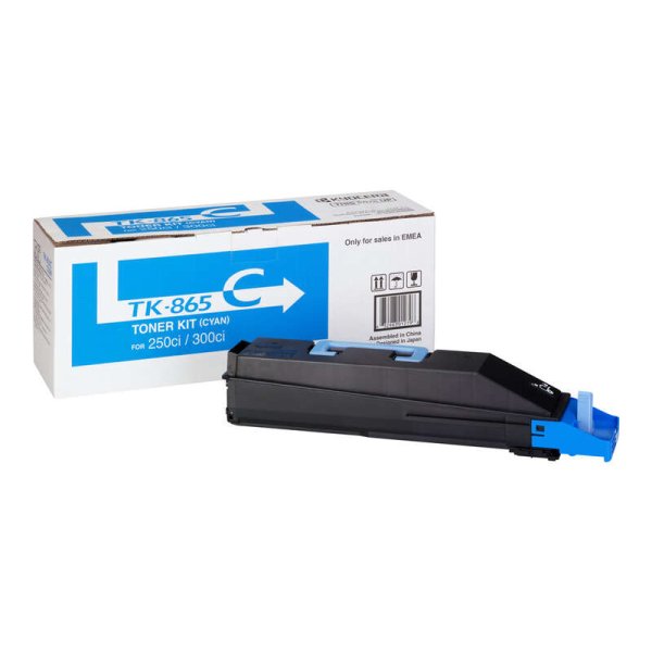 Toner TK-865C KYOCERA MITA ciano 12000 PAGINE - originale | stampaperfetta.it