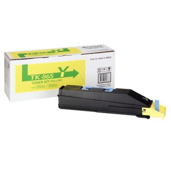 Toner TK-865Y KYOCERA MITA giallo 12000 PAGINE - originale | stampaperfetta.it
