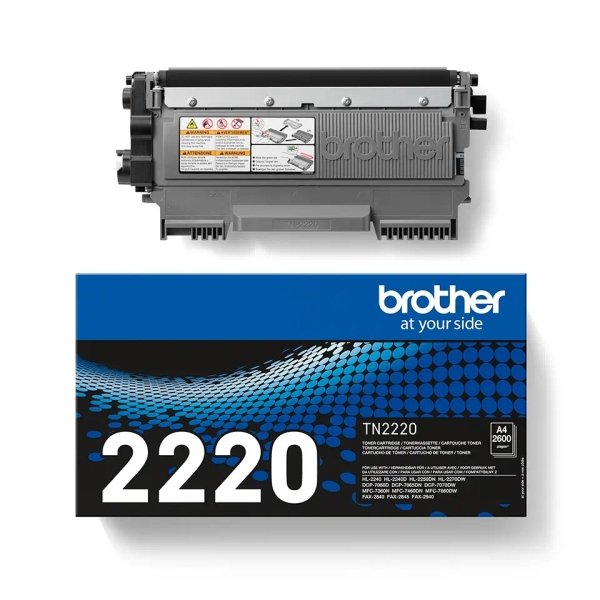 Toner TN-2220 BROTHER nero 2600 PAGINE - originale | stampaperfetta.it