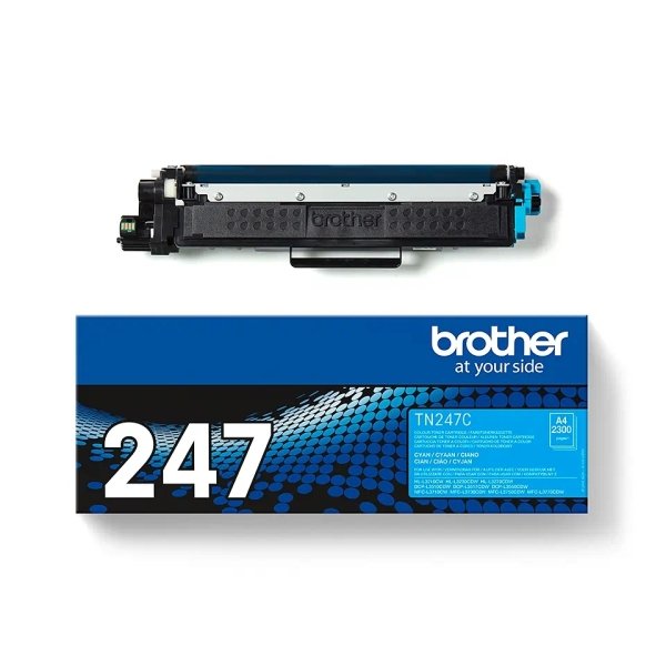 Toner TN-247C BROTHER ciano 2300 PAGINE - originale | stampaperfetta.it