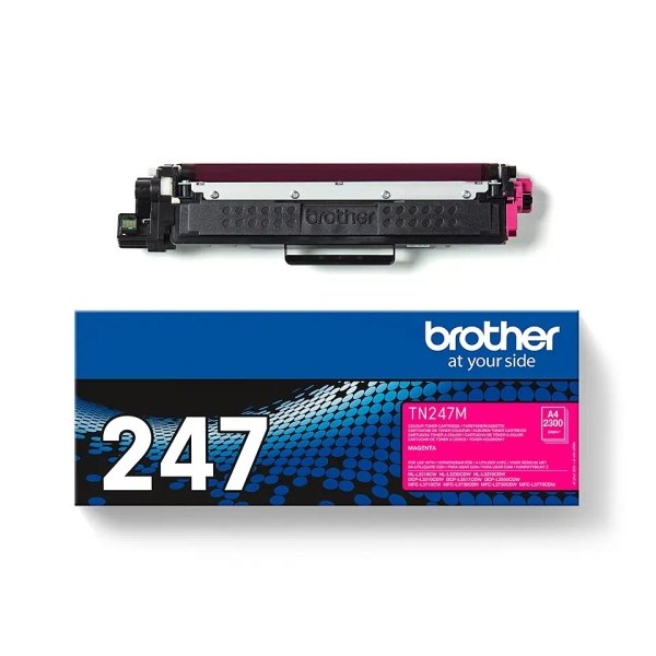 Toner TN-247M BROTHER magenta 2300 PAGINE - originale | stampaperfetta.it