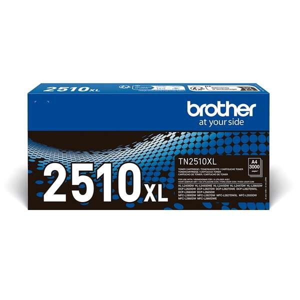 Toner TN-2510XL BROTHER nero 3000 PAGINE - originale | stampaperfetta.it