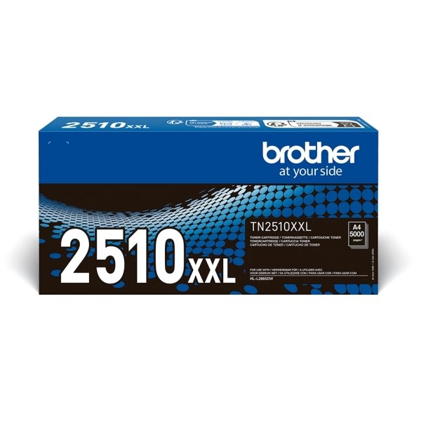 Toner TN-2510XXL BROTHER nero 5000 PAGINE - originale | stampaperfetta.it