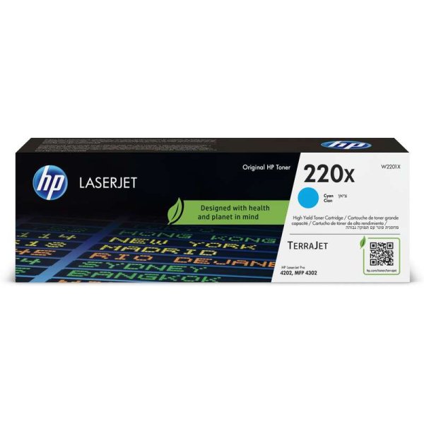 Toner W2201X HP ciano 5500 PAGINE - originale | stampaperfetta.it