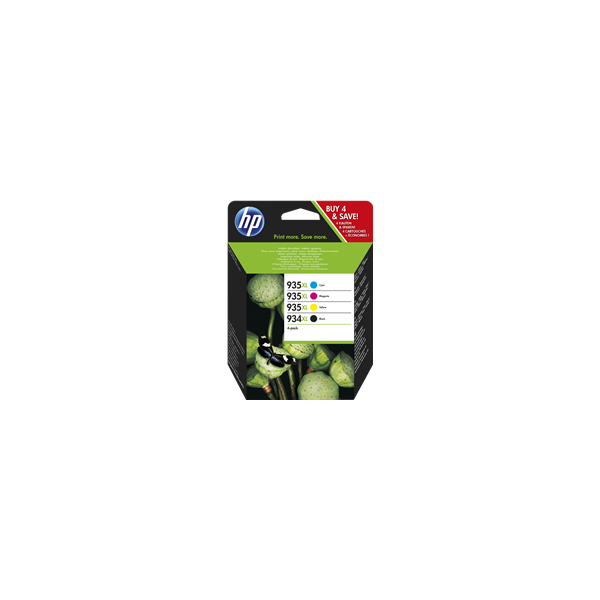 Multipack cartucce X4E14AE HP 4 colori 1000+3X825 PAGINE - originale | stampaperfetta.it