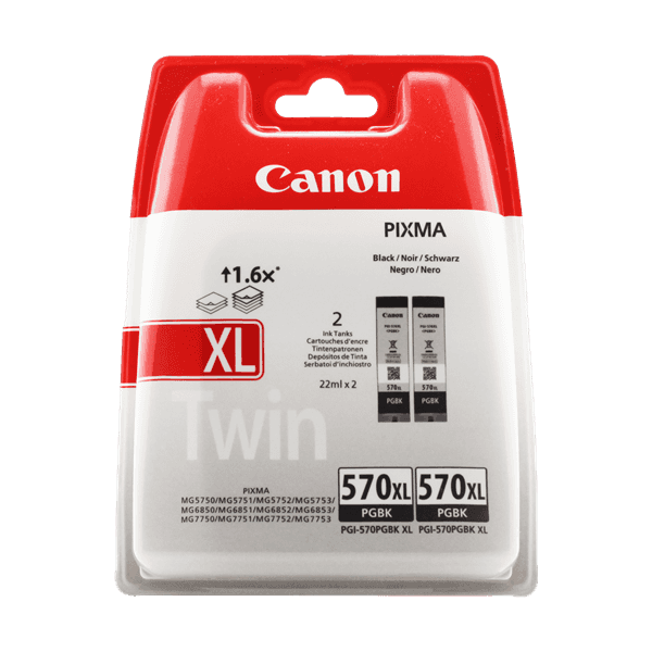 Multipack cartucce 0318C007 CANON nero 2X500 PAGINE - originale | stampaperfetta.it