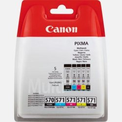 Multipack cartucce 0372C004 CANON 5 colori 15 ML - originale | stampaperfetta.it