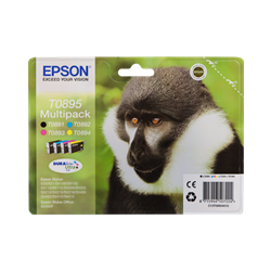 Multipack cartucce C13T08954010 EPSON 4 colori - originale | stampaperfetta.it