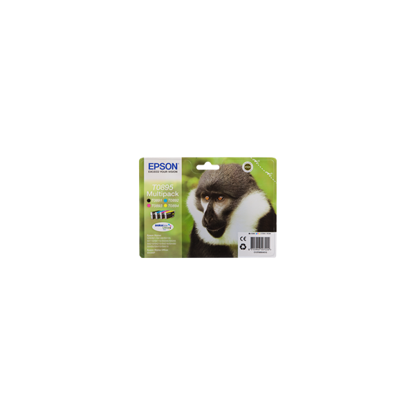 Multipack cartucce C13T08954010 EPSON 4 colori - originale | stampaperfetta.it