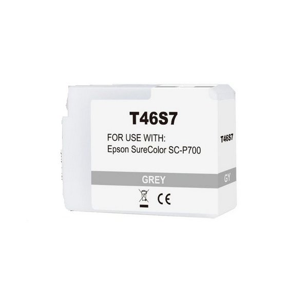 Cartuccia C13T46S700 EPSON grigio 25 ML - compatibile | stampaperfetta.it