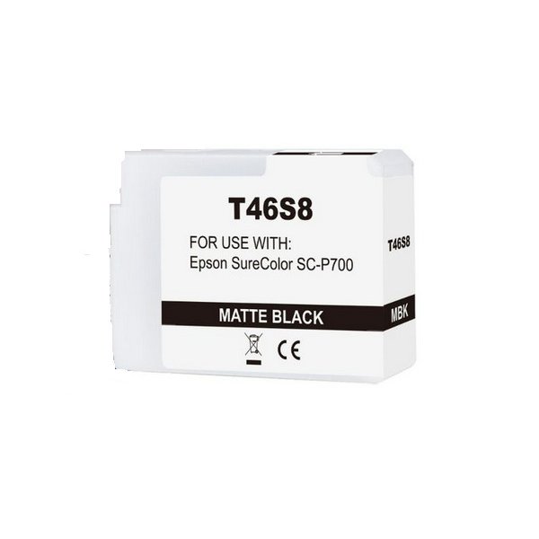 Cartuccia C13T46S800 EPSON nero foto 25 ML - compatibile | stampaperfetta.it