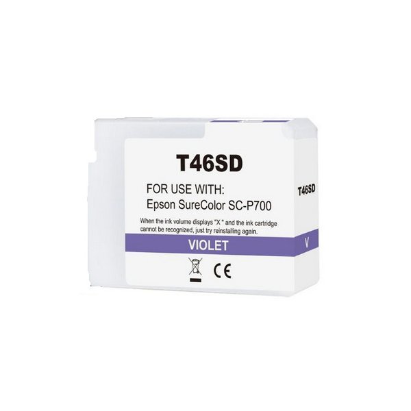 Cartuccia C13T46SD00 EPSON viola 25ML - compatibile | stampaperfetta.it