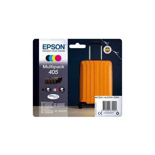 Multipack cartucce C13T05G64010 EPSON 4 colori 350+3X300 PAGINE - originale | stampaperfetta.it