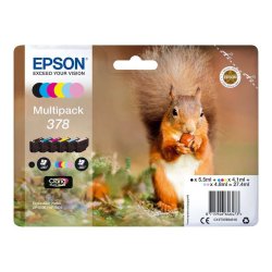 Multipack cartucce C13T37884010 EPSON 6 colori 240+4X360 PAGINE - originale | stampaperfetta.it