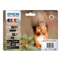 Multipack cartucce C13T379D4010 EPSON 6 colori 3X500 + 3X830 PAGINE - originale | stampaperfetta.it