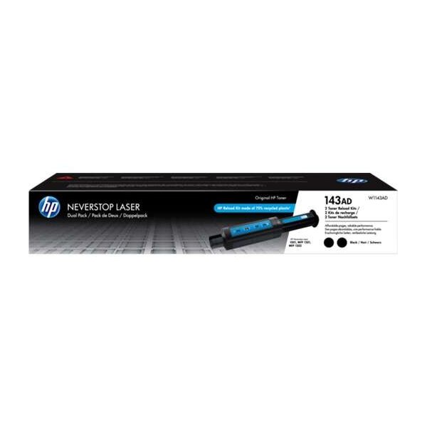 Multipack toner W1143AD HP nero 2X2500 PAGINE - originale | stampaperfetta.it