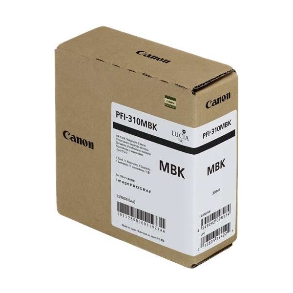 Cartuccia 2358C001 CANON nero opaco 330 ML - originale | stampaperfetta.it