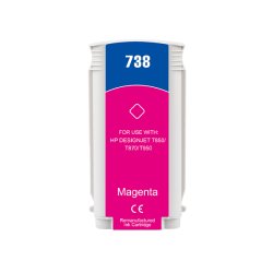 Cartuccia 498N6A HP magenta 130ML - compatibile | stampaperfetta.it
