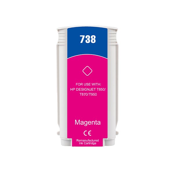 Cartuccia 498N6A HP magenta 130ML - compatibile | stampaperfetta.it