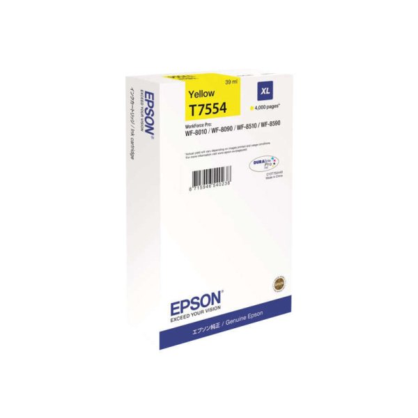 Cartuccia C13T755440 EPSON giallo 4000 PAGINE - originale | stampaperfetta.it