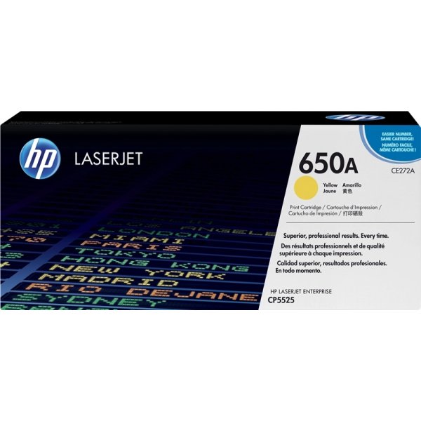 Toner CE272A HP giallo 15000 PAGINE - originale | stampaperfetta.it