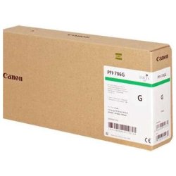 Cartuccia PFI-706G CANON verde 3000 PAGINE - originale | stampaperfetta.it