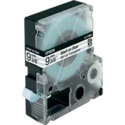 Nastri C53S624403 EPSON nero su trasparente 9MMX9MT - compatibile | stampaperfetta.it