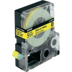 Nastri C53S624401 EPSON nero su giallo 9MMX9MT - compatibile | stampaperfetta.it
