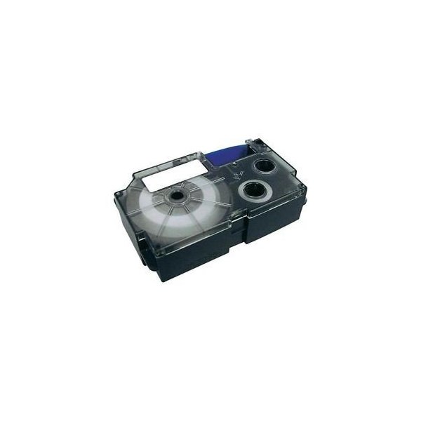 Nastri XR-12X CASIO nero su trasparente 8 METRI - compatibile | stampaperfetta.it