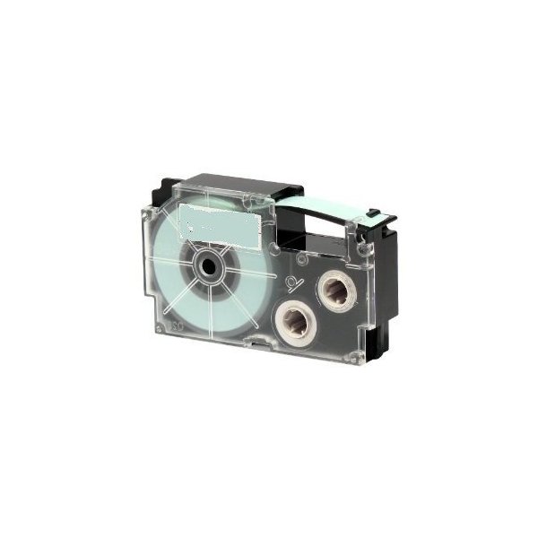 Nastri XR-9WE CASIO nero su bianco 8 METRI - compatibile | stampaperfetta.it